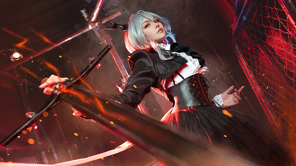 慶祝《明日方舟》上映半週年！在cosplay中傳遞「活體怪物」塔魯拉的壓倒性戰鬥力和美麗[24張]