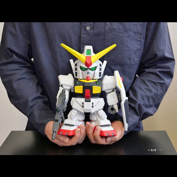 全高約23cm，壓倒性的存在感！出自《機動戰士Z高達》，SD型「RX-178高達Mk-II」被製成巨型軟乙烯基手辦第2張照片/影像