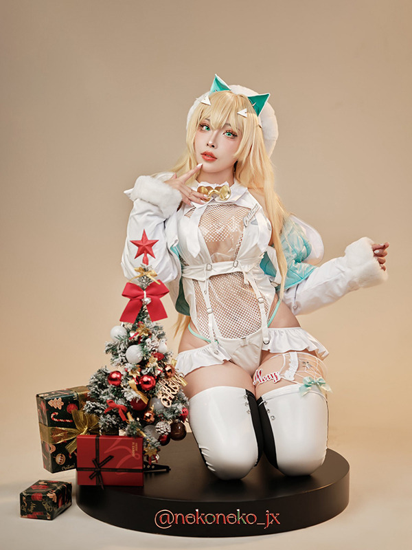 【Cosplay】聖誕老公公來了嗎？美麗的扮演者穿著聖誕服裝送禮物 [40 張] 第 38 張照片/圖片