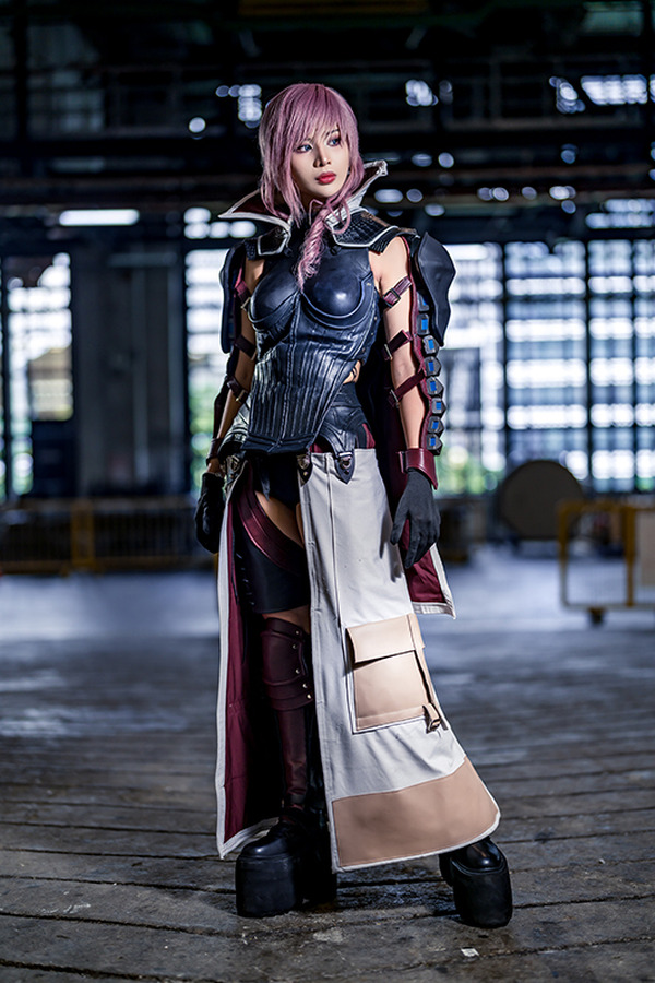 【Cosplay】已經有真人版了嗎？菲律賓美女層的「FF13」閃電品質驚人[10張]第6張照片/圖片