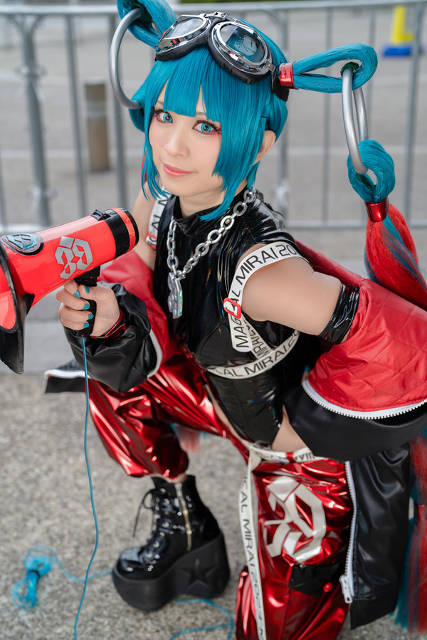 [cosplay]為“ Majimira 2023”製作自己的服裝！ “ hatsune miku”尼科超級出現的美麗層的高品質很棒...第十張照片 /圖像