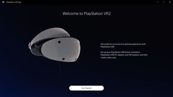 為在 PC 上使用“PS VR2”而發布的官方應用程式“PlayStation VR2 App”Steam 頁面的第 7 張照片/圖片